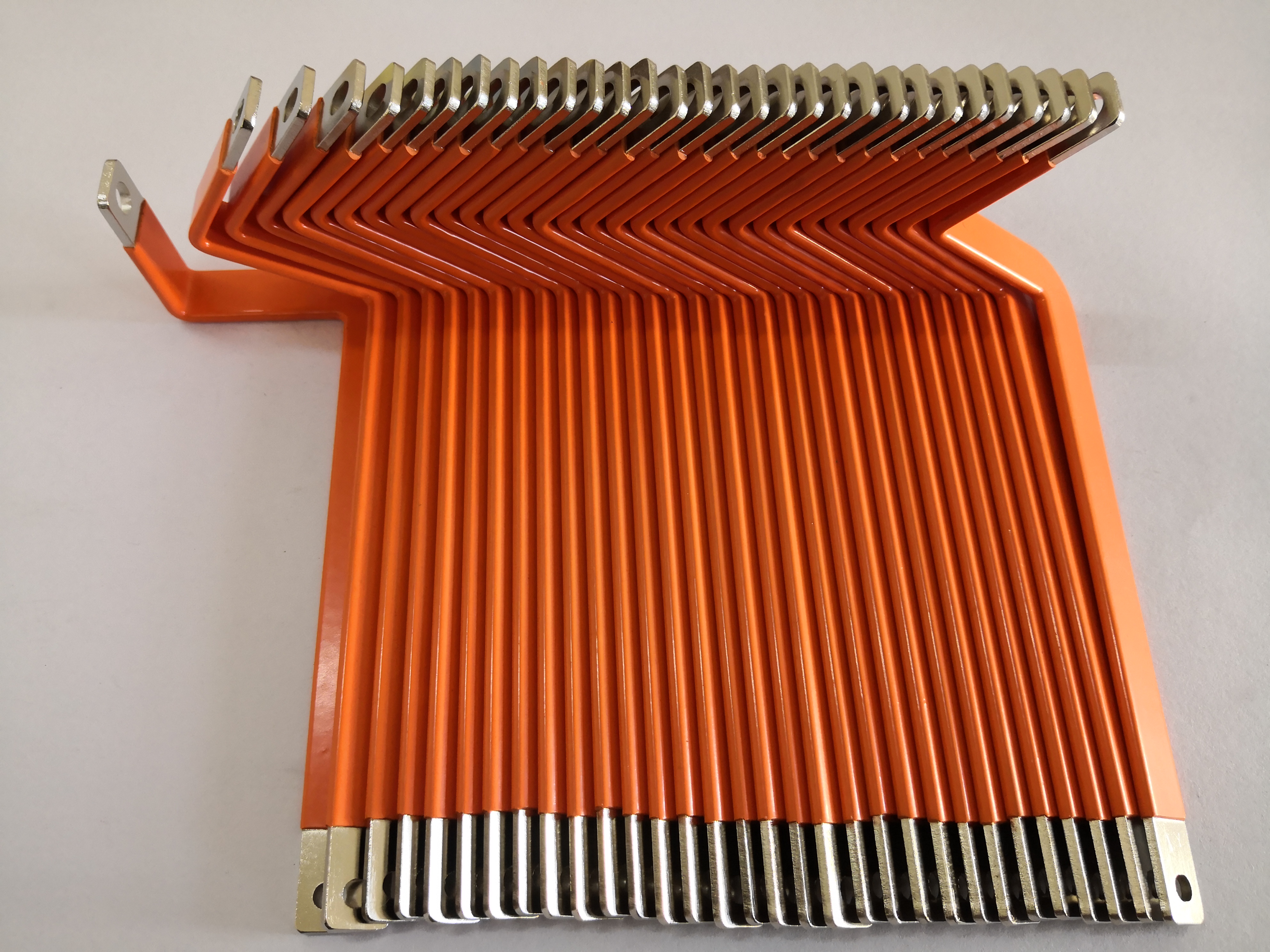 硬銅排浸塑工藝展示